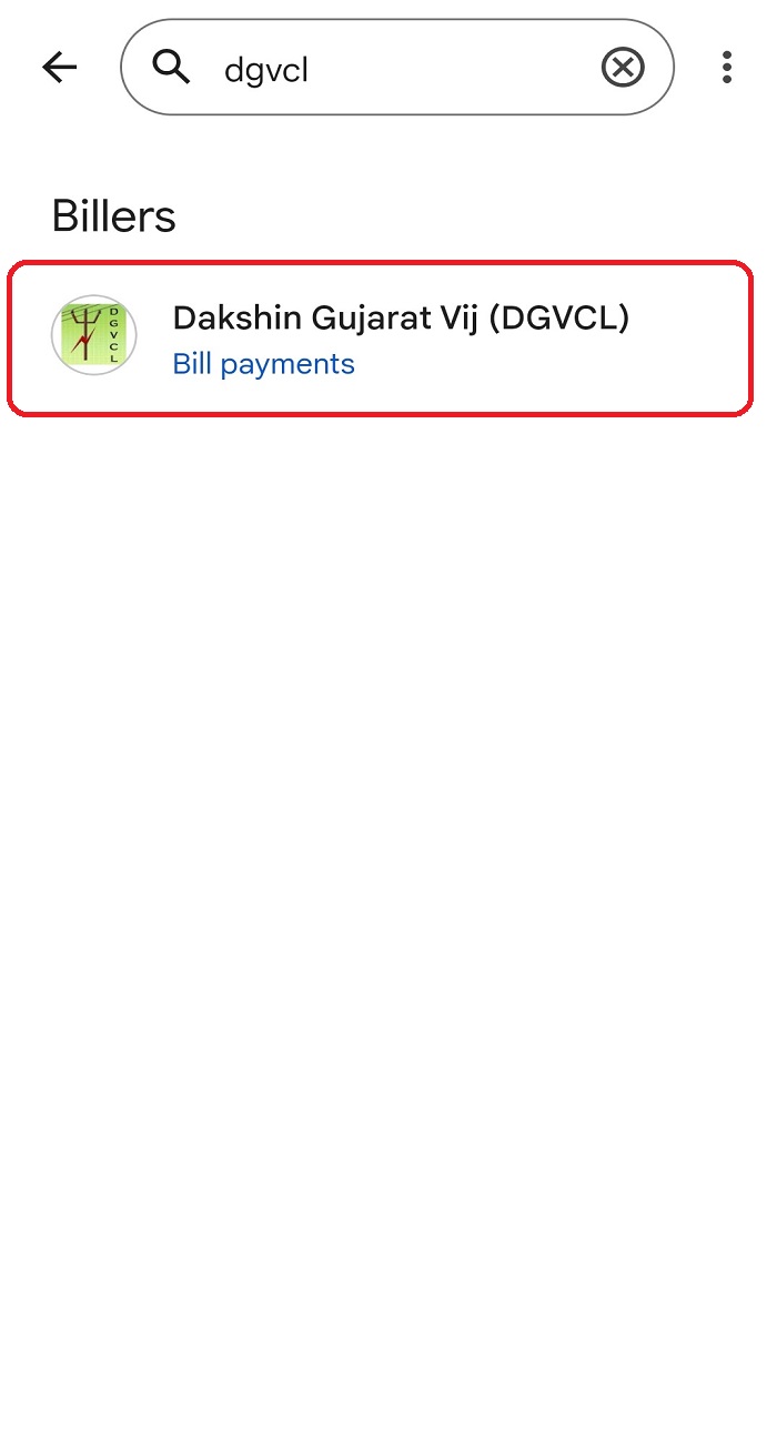 Check and Pay DGVCL Bill using Google Pay