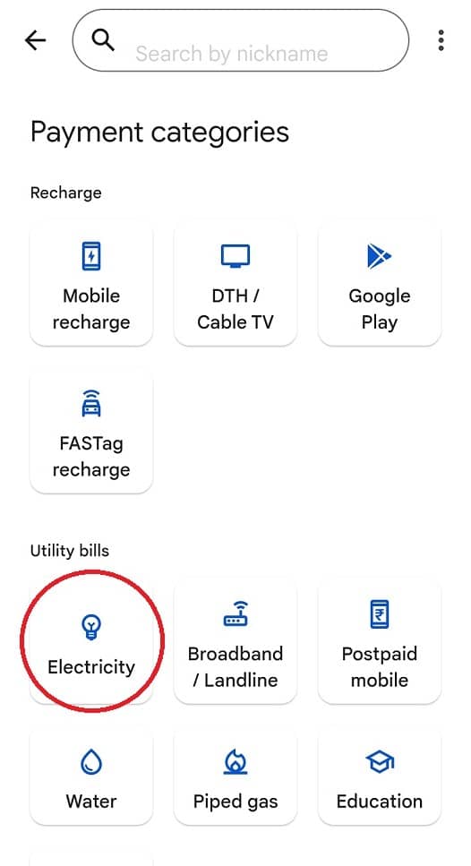 Check and Pay UGVCL Bill using Google Pay