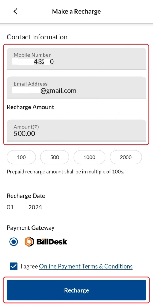 MGVCL Smart Meter Recharge Online